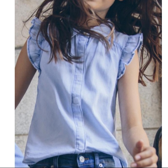 Hudson Ruffle Shirt - Picture 1 of 3